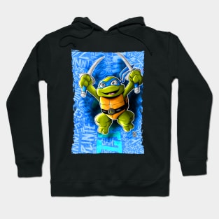 TMNT Mutant Mayhem Tuttle tot Leo Hoodie